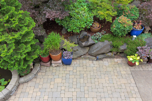 Stone patio was installed in our clients backyard. Our client was based in West Cloverdale.