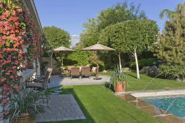 A complete overhaul of the backyard took place as we installed a stone patio and pool for this Cloverdale resident.